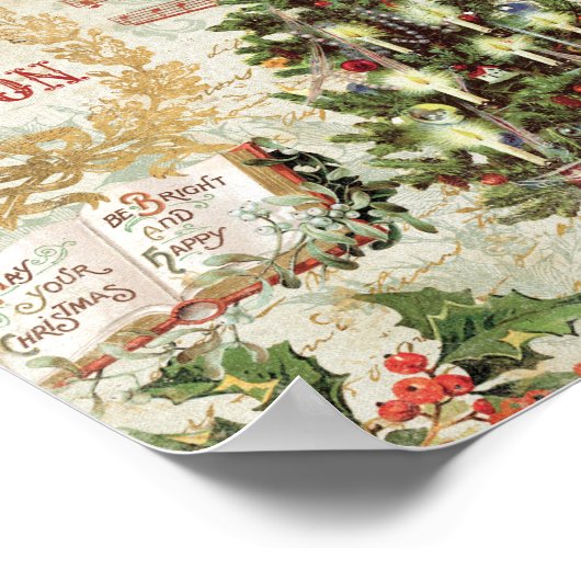 Weihnachten - die Jahreszeit Poster (Ecke)