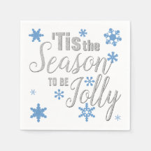 Weihnachten Die Jahreszeit Snowflake Blue Silver