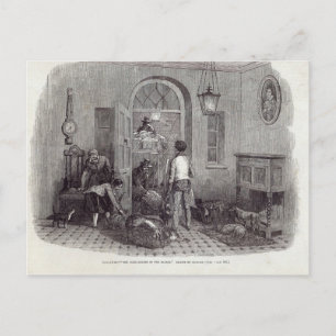 Weihnachten: "Die Komplimente der Jahreszeit " Feiertagspostkarte