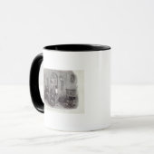 Weihnachten: "Die Komplimente der Jahreszeit " Tasse (Vorderseite Links)