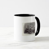 Weihnachten: "Die Komplimente der Jahreszeit " Tasse (VorderseiteRechts)