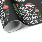 Weihnachten: Die Lieblingstherapie der Weihnachtsz Geschenkpapier (Rolleneckpunkt)