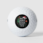 Weihnachten: Die Lieblingstherapie der Weihnachtsz Golfball (Vorderseite)
