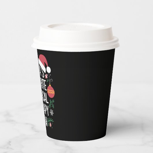 Weihnachten: Die Lieblingstherapie der Weihnachtsz Pappbecher (Links)