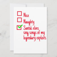 Weihnachten - Die schändliche Liste des Weihnachts