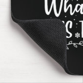 Weihnachten, die Spaß machen, lesen Mousepad (Ecke)