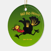 Weihnachten die Türkei, die weg läuft! Keramikornament (Links)