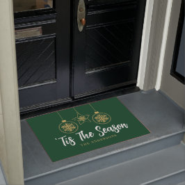 Weihnachten 'Dies ist die Jahreszeit Grün Gold, We Fußmatte