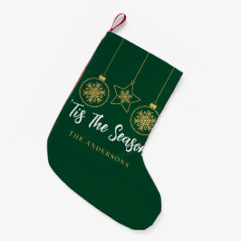 Weihnachten 'Dies ist die Jahreszeit Grün Gold, We Kleiner Weihnachtsstrumpf