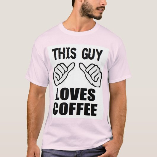 Weihnachten Dieser Typ Liebe Kaffee T-Shirt (Vorderseite)