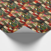 Weihnachten Dieses Camouflage Umschlagpapier Geschenkpapier (Ecke)