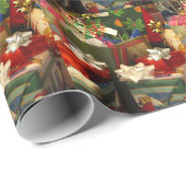 Weihnachten Dieses Camouflage Umschlagpapier Geschenkpapier (Rolleneckpunkt)