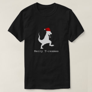 Weihnachten Dinosaurier "Frohe T-Rexmas" T-Shirt