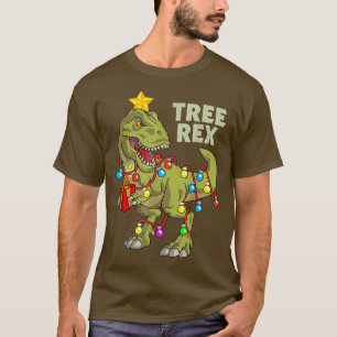 Weihnachten Dinosaurier Kinder Jungen Männer Weihn T-Shirt