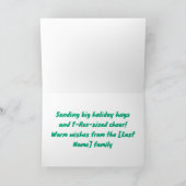 Weihnachten Dinosaurier - Merry Rex-Mas! 2 (Innenseite)