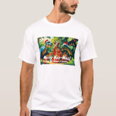 Weihnachten Dinosaurier T - Shirt - Merry Rex-Mas! (Vorderseite)