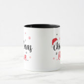 Weihnachten Diva Weihnachtsmannmütze Moderne Tasse (Zentrum)