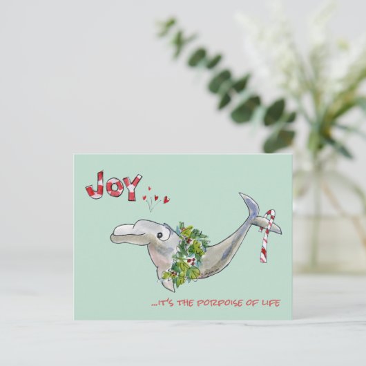Weihnachten Dolphin Lebensstil (Stehend Vorderseite)