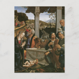 Weihnachten - Domenico Ghirlandaio Postkarten