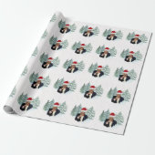 Weihnachten Donald Trump Festive Patriotic Geschenkpapier (Ungerollt)