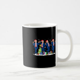 Weihnachten Donald Trump Präsident 2024 Tanzfunn Kaffeetasse