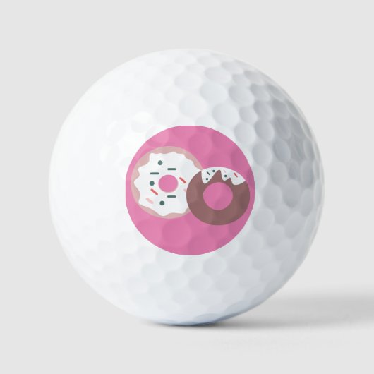 Weihnachten Donuts Sprinkles Bäckerei Frohe Weihna Golfball (Vorderseite)