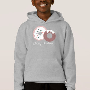 Weihnachten Donuts Sprinkles Bäckerei Frohe Weihna Hoodie