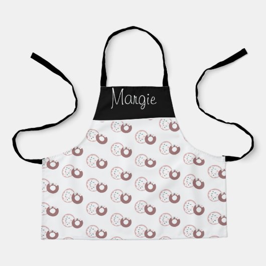 Weihnachten Donuts Sprinkles Bäckerei Kinder Schürze (Vorderseite)