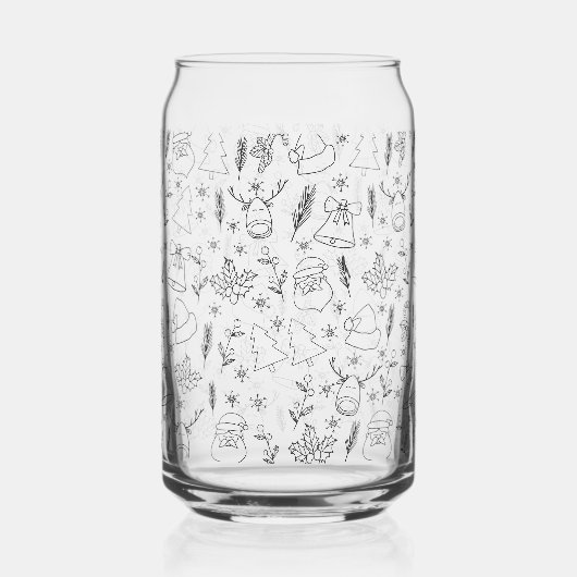 Weihnachten Dosenglas (Rechts)