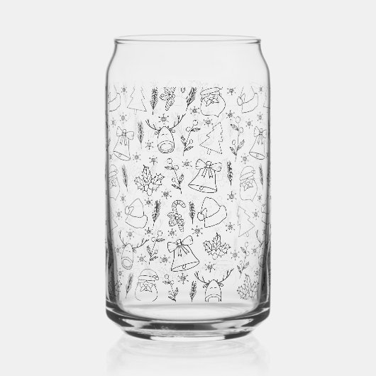 Weihnachten Dosenglas (Links)