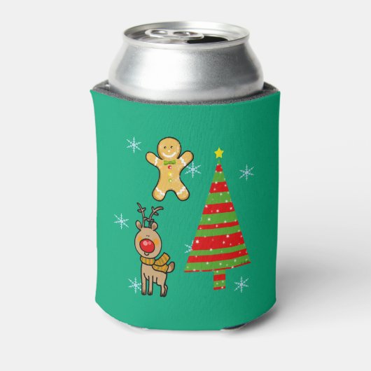 Weihnachten Dosenkühler (Kanne Rückseite)