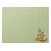 Weihnachten Dragon Notizblock (Vorderseite)