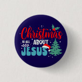 Weihnachten dreht sich alles um Jesus-43687 Button (Vorderseite)