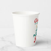 Weihnachten dreht sich alles um Jesus Krippe Pappbecher (Rechts)