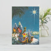 Weihnachten drei kluge King's Men in der Nacht (Stehend Vorderseite)