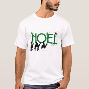 Weihnachten drei kluge Männer gehen zu T-Shirt