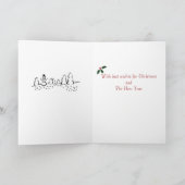 Weihnachten Drei Labrador Welpen (Innenseite)