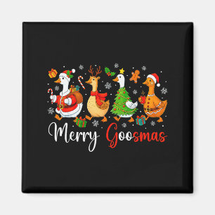 Weihnachten Dummer Gans Lustig Merry Goosemas Xmas Magnet