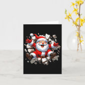 Weihnachten durch die Mauer Weihnachten Kleinkinde Karte (Gelbe Blume)