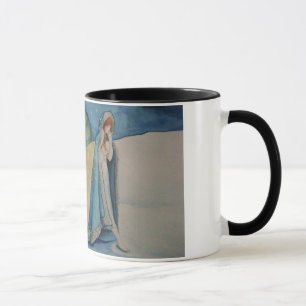 Weihnachten durch Laternen-Licht Tasse