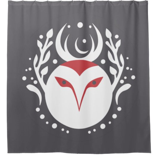 Weihnachten Duschvorhang (Vorderseite)