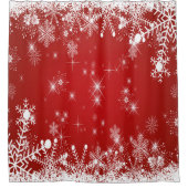 Weihnachten Duschvorhang (Vorderseite)