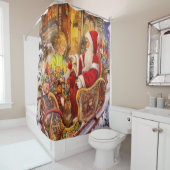 Weihnachten Duschvorhang (Beispiel)