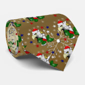 Weihnachten Eagle Krawatte (Gerollt)