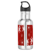 Weihnachten Edelstahlflasche (Rückseite)