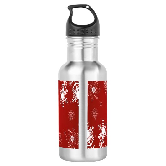 Weihnachten Edelstahlflasche (Rückseite)