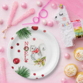 Weihnachten Eichhörnchenpapierplatte Pappteller (Party)