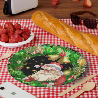 Weihnachten: Ein festliches Symbol Pappteller