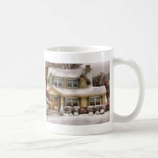 Weihnachten - Ein kalter Wintermorgen Kaffeetasse