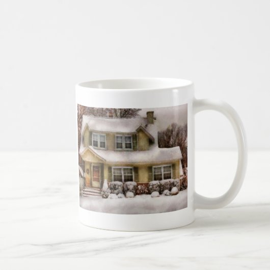Weihnachten - Ein kalter Wintermorgen Kaffeetasse (Rechts)
